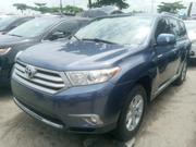 Toyota Highlander 2013 Blue for sale