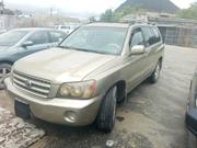 Toyota Highlander V6 AWD 2003 Gold for sale