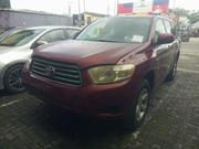 Toyota Highlander 2008 Red for sale