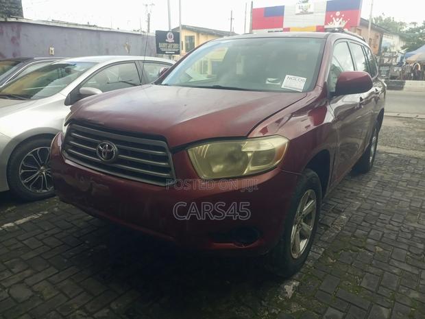 Toyota Highlander 2008 Red