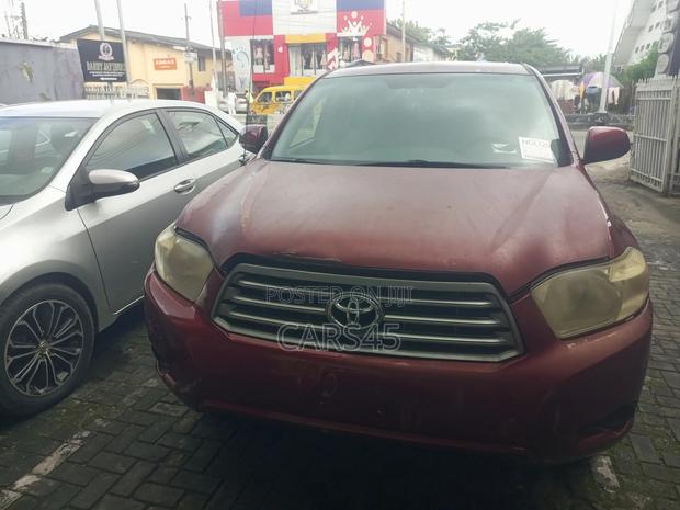 Toyota Highlander 2008 Red