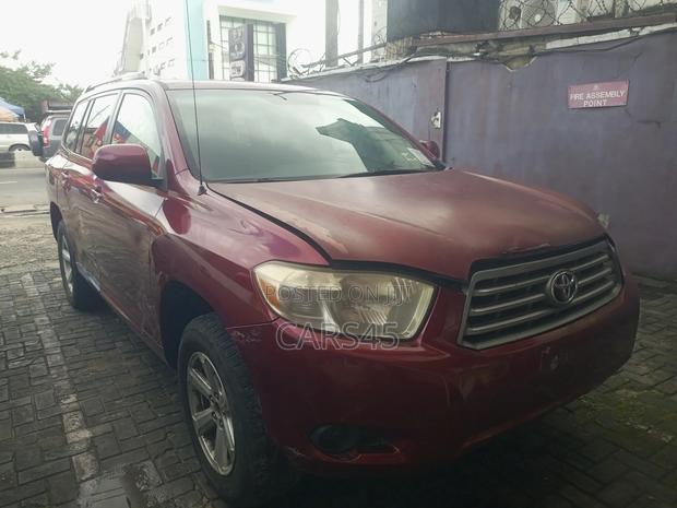 Toyota Highlander 2008 Red