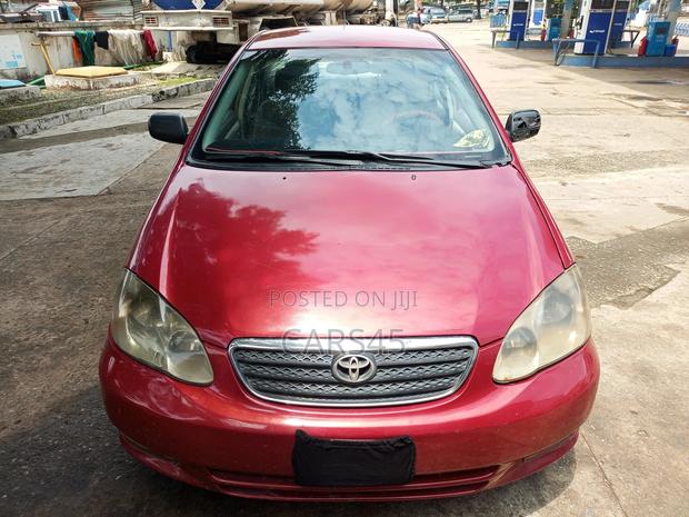 Toyota Corolla 2003 Red