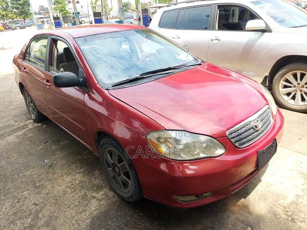 Toyota Corolla 2003 Red
