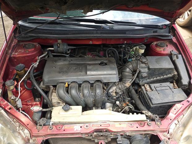 Toyota Corolla 2003 Red