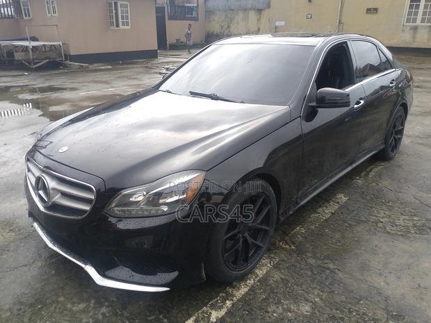 Mercedes-Benz E350 2014 Black
