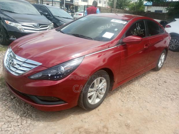 Hyundai Sonata 2014 Red