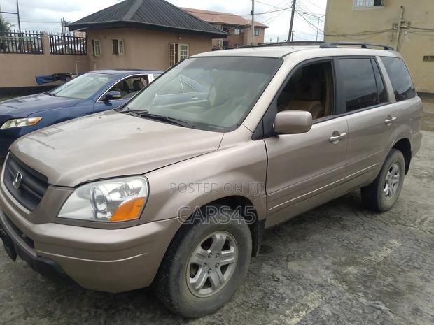 Honda Pilot 2004 Gray