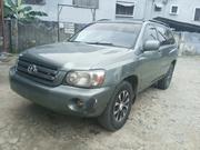 Toyota Highlander V6 4x4 2006 Green for sale