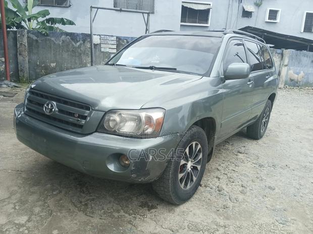 Toyota Highlander V6 4x4 2006 Green