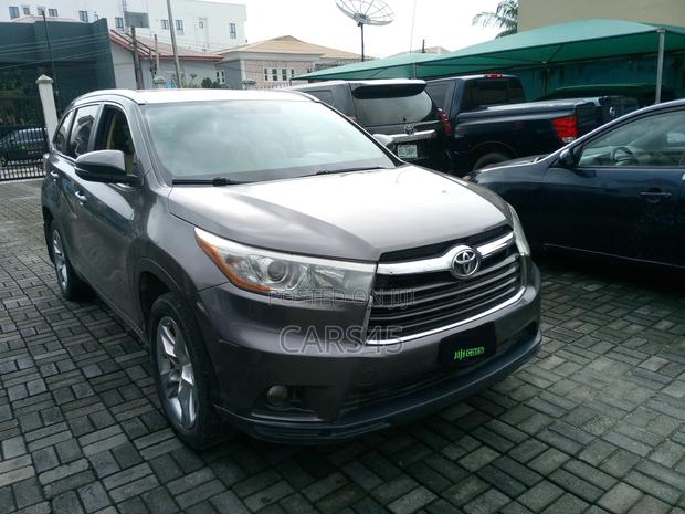 Toyota Highlander 2016 Gray