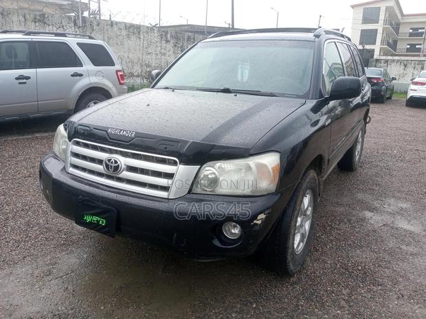 Toyota Highlander 2003 Black