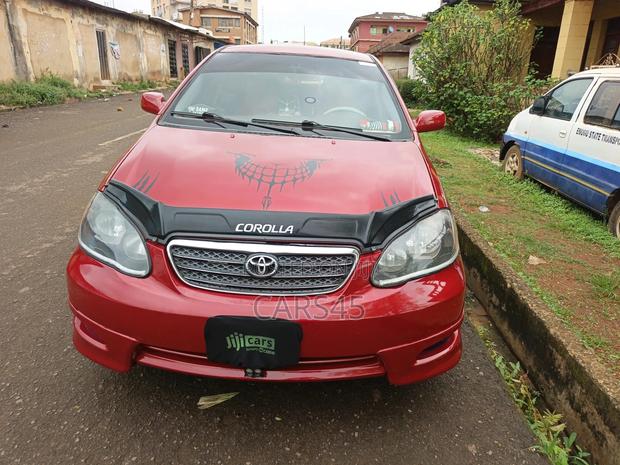 Toyota Corolla 2005 Red