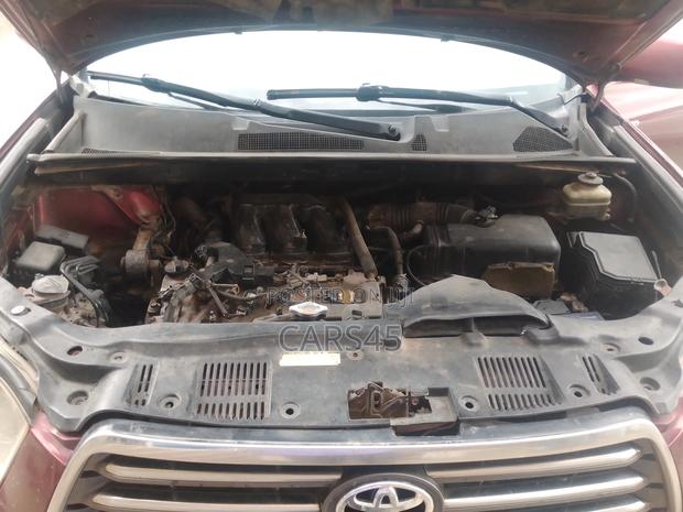 Toyota Highlander 2008 Red