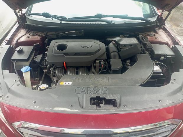 Hyundai Sonata 2015 Red