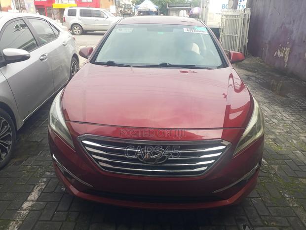 Hyundai Sonata 2015 Red