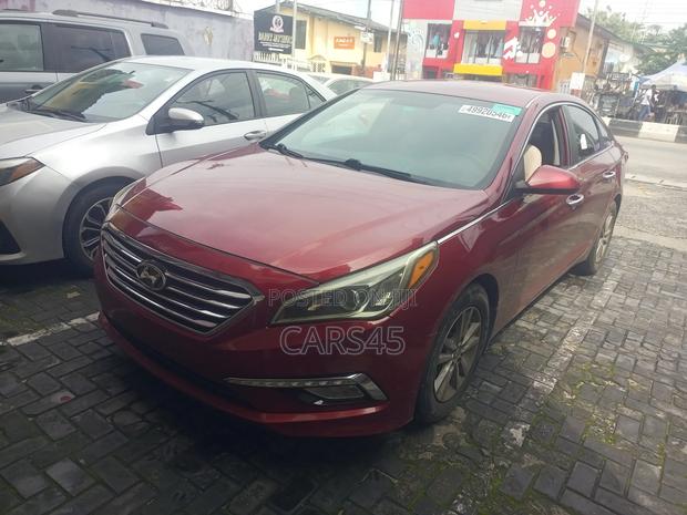 Hyundai Sonata 2015 Red