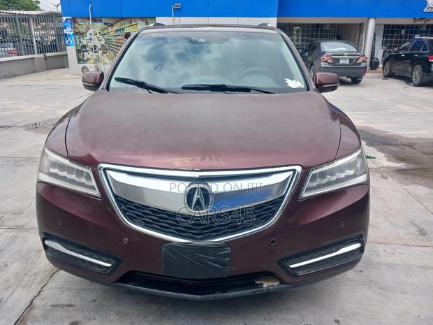 Acura MDX SH 4dr SUV AWD (3.5L 6cyl 9A) 2016 Red