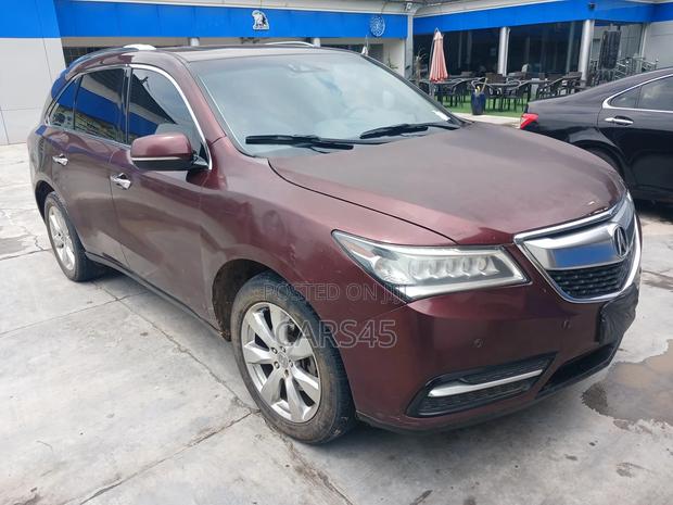 Acura MDX SH 4dr SUV AWD (3.5L 6cyl 9A) 2016 Red