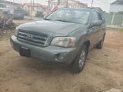 Toyota Highlander V6 2006 Green for sale