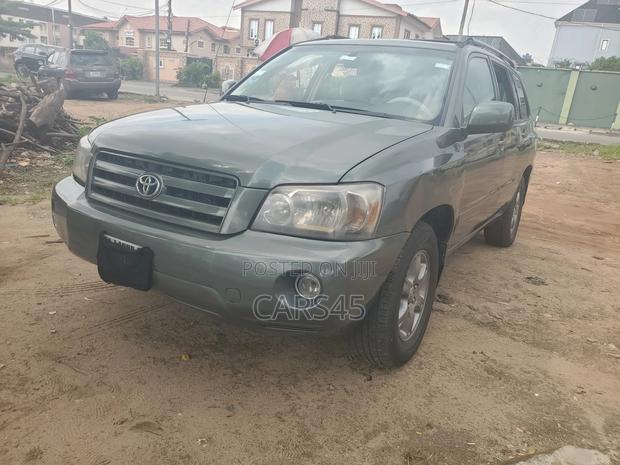 Toyota Highlander V6 2006 Green
