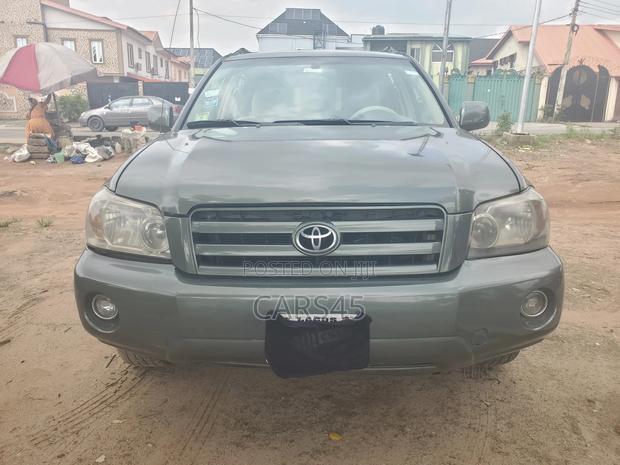 Toyota Highlander V6 2006 Green