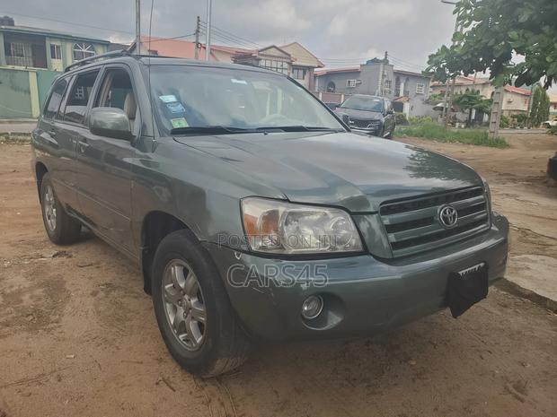 Toyota Highlander V6 2006 Green