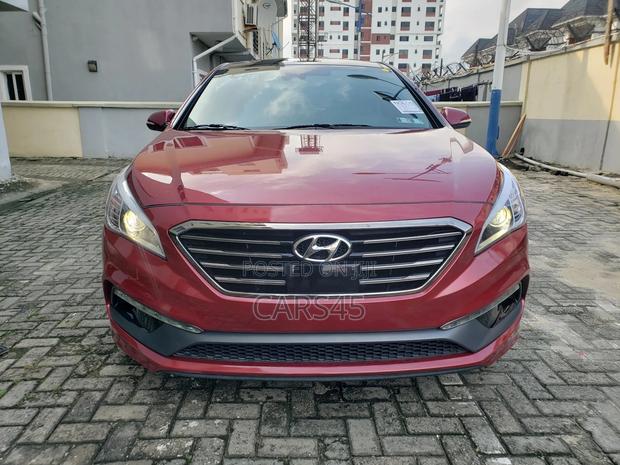 Hyundai Sonata 2016 Red
