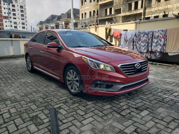 Hyundai Sonata 2016 Red