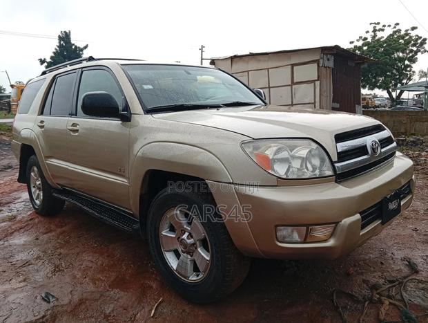 Toyota 4-Runner Limited V6 2005 Gold