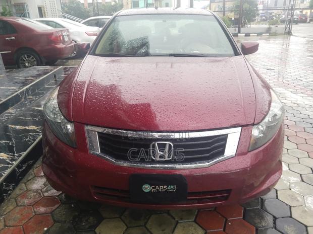 Honda Accord 2008 Red