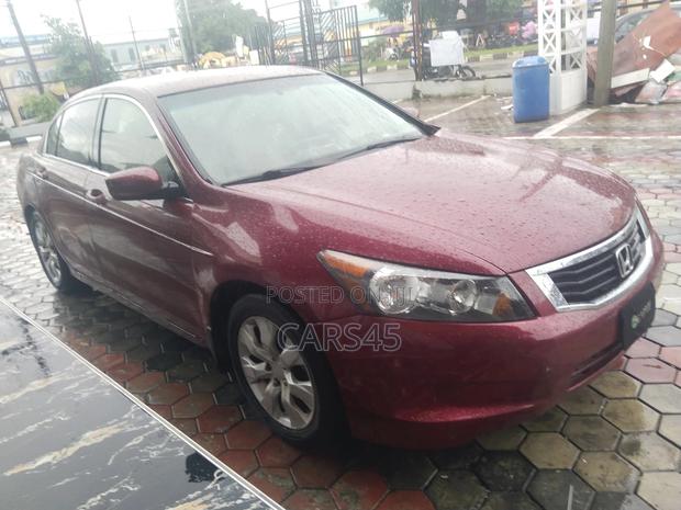 Honda Accord 2008 Red