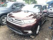 Toyota Highlander 2013 Burgandy for sale