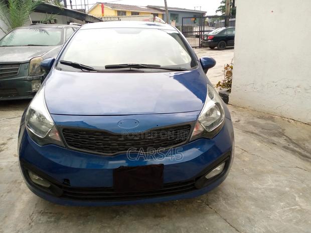 Kia Rio 2012 Blue