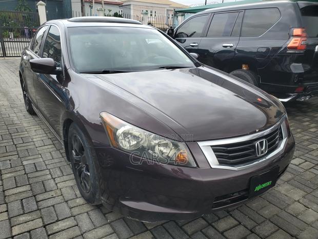 Honda Accord 2008 Burgandy