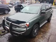 Toyota Highlander 4x4 2005 Green for sale