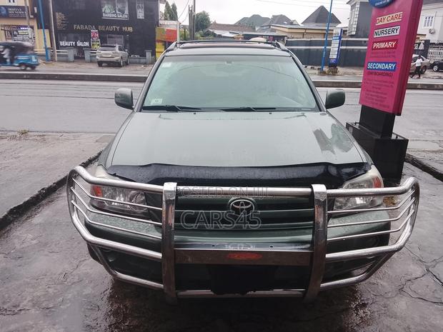 Toyota Highlander 4x4 2005 Green