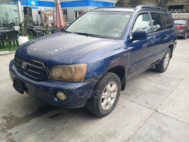 Toyota Highlander 2001 Blue