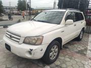 Toyota Highlander 2002 White for sale