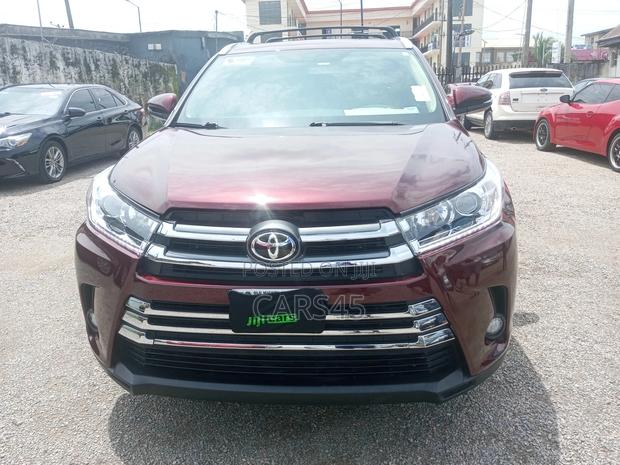 Toyota Highlander 2016 Burgandy