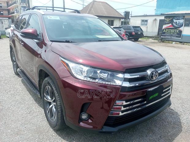 Toyota Highlander 2016 Burgandy