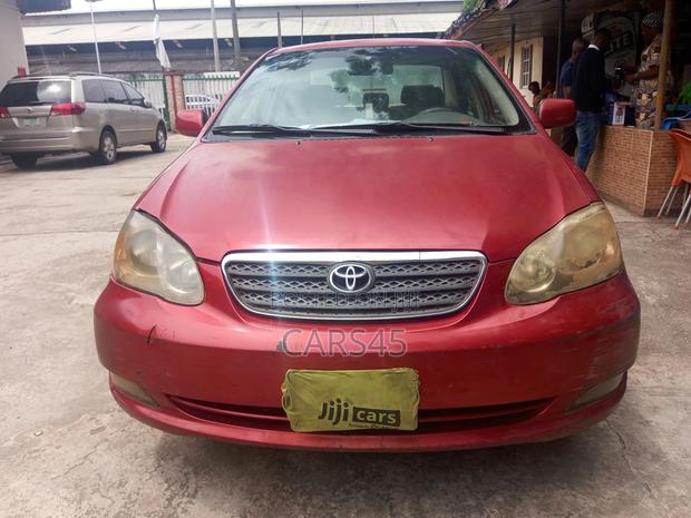 Toyota Corolla 2005 Red