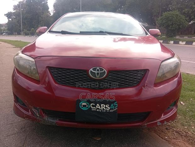 Toyota Corolla 2009 Red