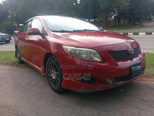 Toyota Corolla 2009 Red