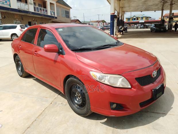 Toyota Corolla LE 4dr Sedan (1.8L 4 cyl 4A) 2009 Red