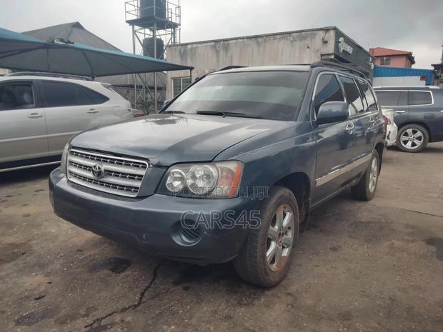 Toyota Highlander 2003 Blue