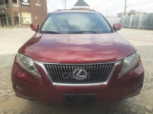 Lexus RX 2011 Red