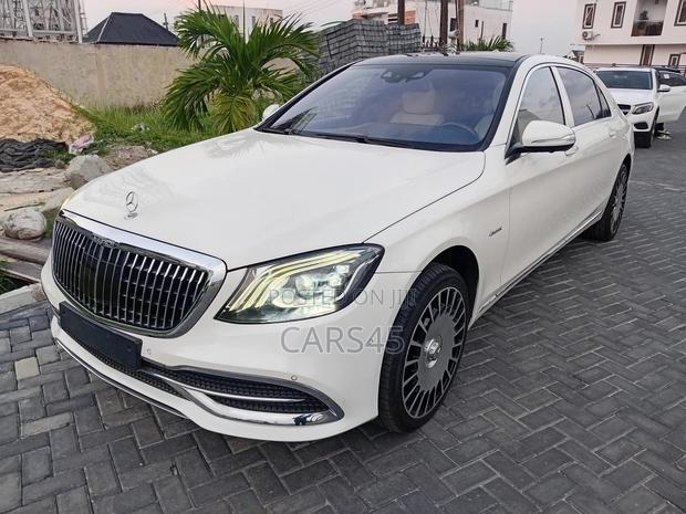 Mercedes-Benz S-Class Maybach S 500 4MATIC (X222) 2017 White