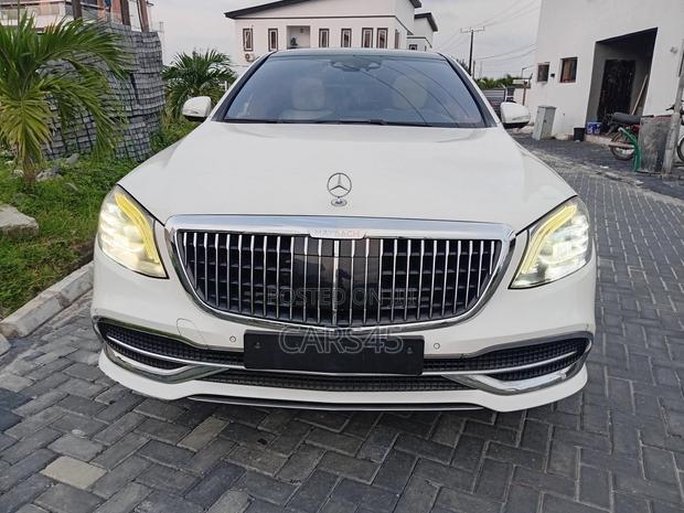 Mercedes-Benz S-Class Maybach S 500 4MATIC (X222) 2017 White