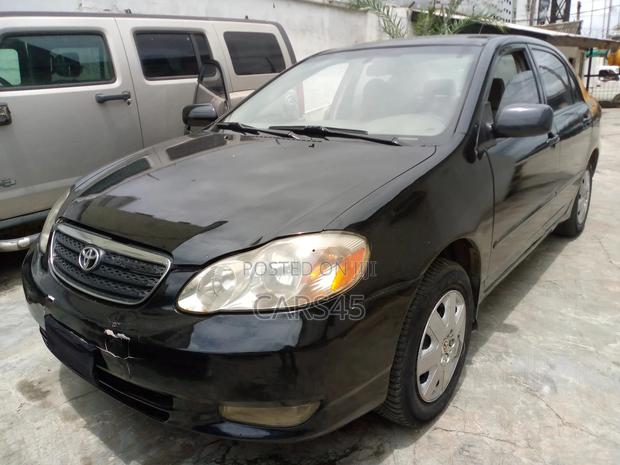 Toyota Corolla 2003 Black